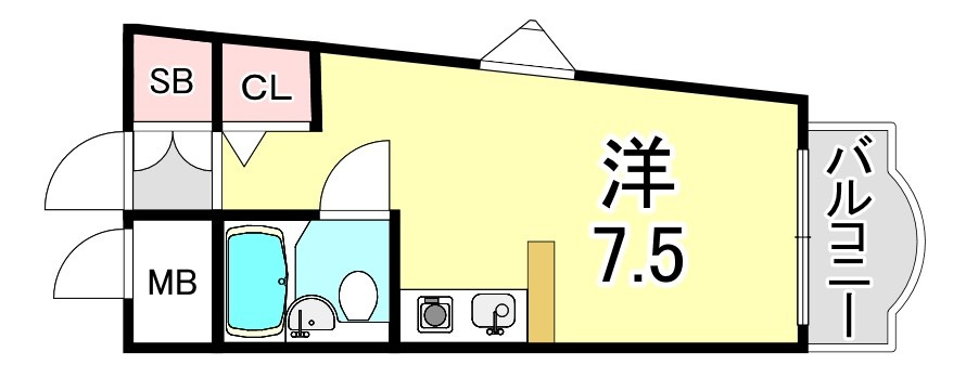 ミスティ∞の間取り