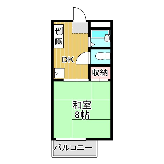 サンパーソン２１　Ａの間取り
