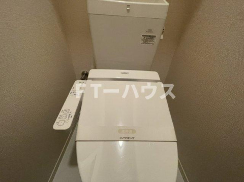 ever greenのトイレ