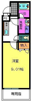 フジパレス里の間取り