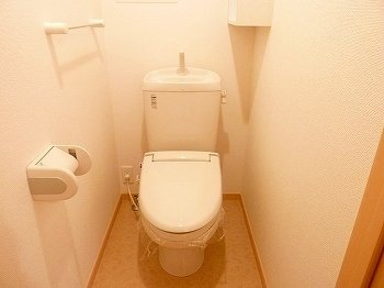【トイレ】 | ソレイユ・セタⅡ | トイレです