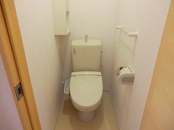 【トイレ】 | グランアウローラⅥ | 落ち着いたトイレです