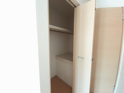 【収納】 | メゾンフルール | たっぷりとした収納スペースです