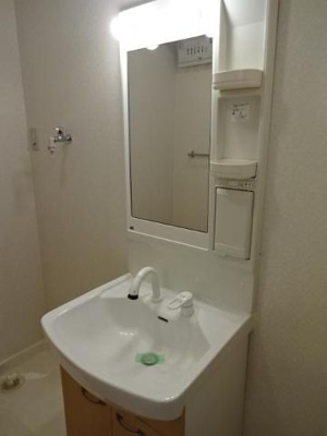 【洗面所】 | メゾンミルキーウェイⅡ | 洗面