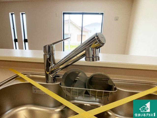 加東市下滝野　第6期　新築一戸建ての設備|浄水器を内蔵！炊飯時、お茶を作る時に安心してお水を使えます！お湯と冷水、浄水と原水、シャワーの切替えもワンタッチです！