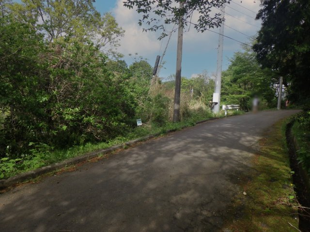 伊豆エメラルドタウン㉚の前面道路含む現地写真