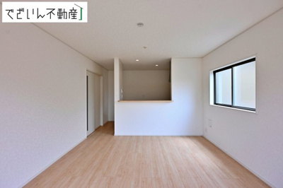 【居間・リビング】 | CRADLE GARDEN本庄市児玉町金屋第7　新築住宅 | ≪2号棟≫
現地(2026年7月撮影)