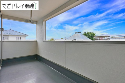 【バルコニー】 | CRADLE GARDEN本庄市児玉町金屋第7　新築住宅 | ≪2号棟≫
現地(2026年7月撮影)