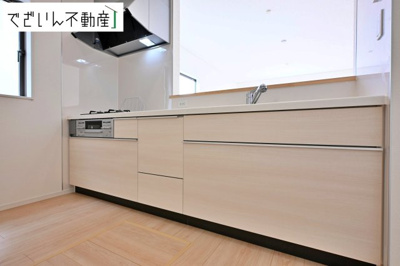 【キッチン】 | CRADLE GARDEN本庄市児玉町金屋第7　新築住宅 | ≪2号棟≫
現地(2026年7月撮影)