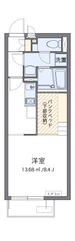 代表的な間取のため実際の間取とは異なる場合があります