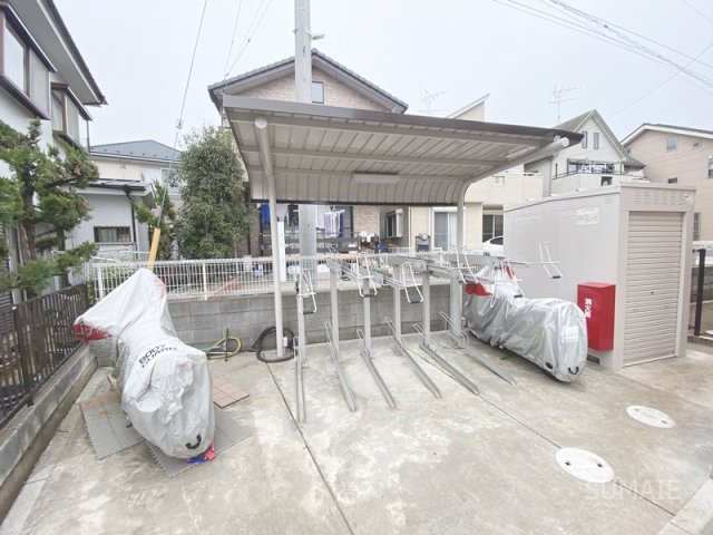 コンフォースさくらのその他共用部分|駐輪スペース！
