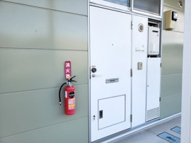 ゆったりとした玄関です