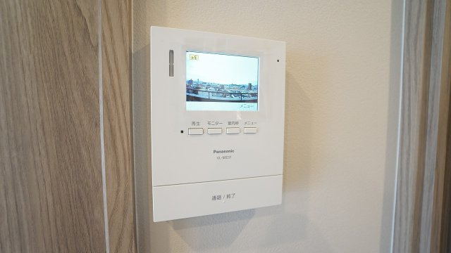 【防犯設備】 | ハイツ翠苑 | ＴＶモニタインターホン　来客対応、セキュリティ対策も充実