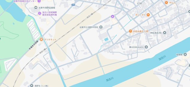 加東市下滝野　第6期　新築一戸建ての地図