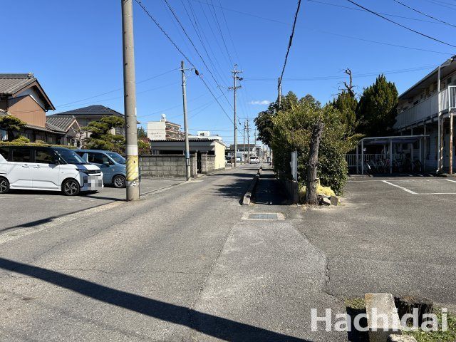 碧南市汐田町第1　新築住宅＜1号棟＞の前面道路含む現地写真