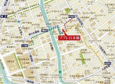 【地図】 | ププレ日本橋