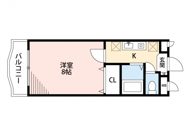 リバティ参番館の間取り