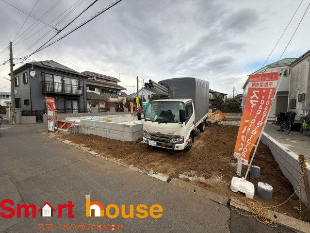 小平市大沼町　新築2棟の前面道路含む現地写真