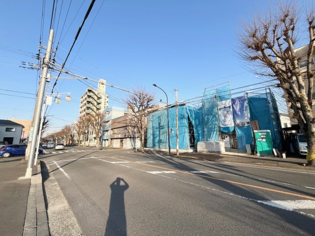 相模原市星が丘　8期2棟の外観|北西側　前面道路（２号棟）