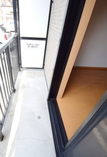 アムール　サンコーのバルコニー|※同建物別部屋参考写真