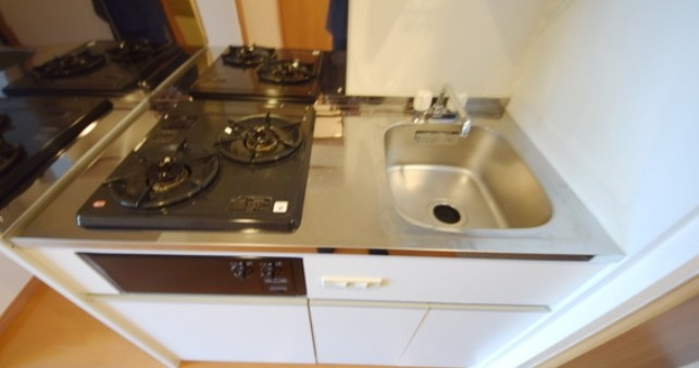 アムール　サンコーのキッチン|※同建物別部屋参考写真