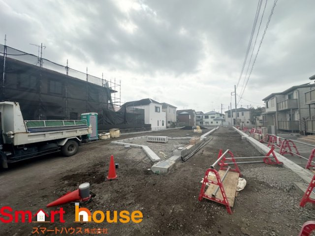 相模原市南区若松　建築条件無し売地全8区画の外観