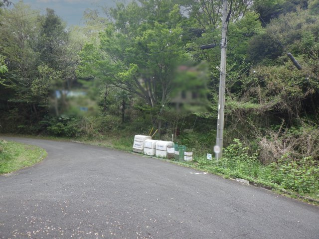 伊豆エメラルドタウン㉛の前面道路含む現地写真