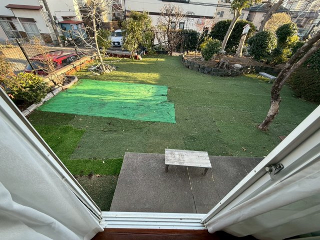 コテージサクラの庭