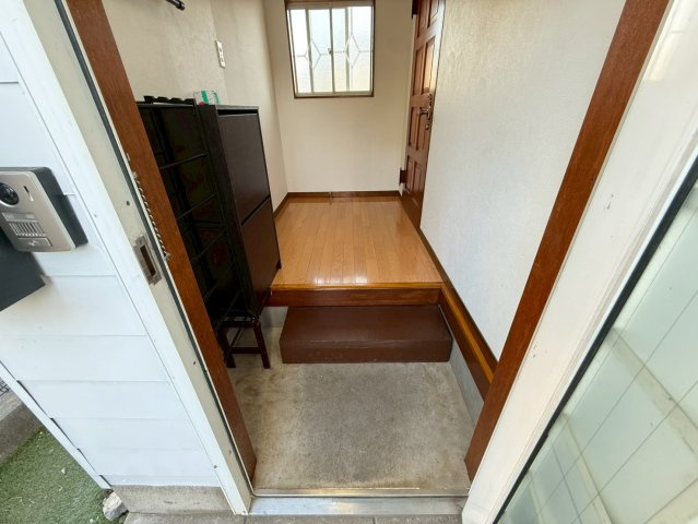 コテージサクラの玄関