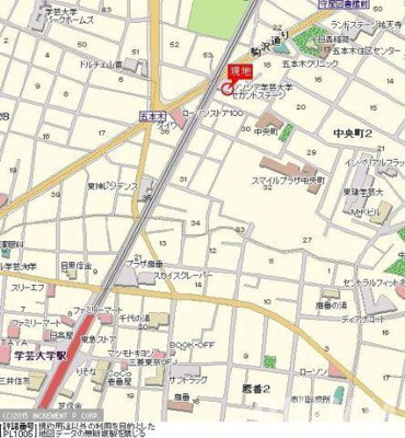 【地図】 | シンシア学芸大学セカンドステージ