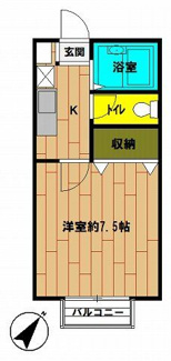【間取り】 | プレジールＮ