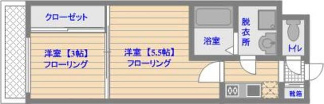 VIDA博多の間取り