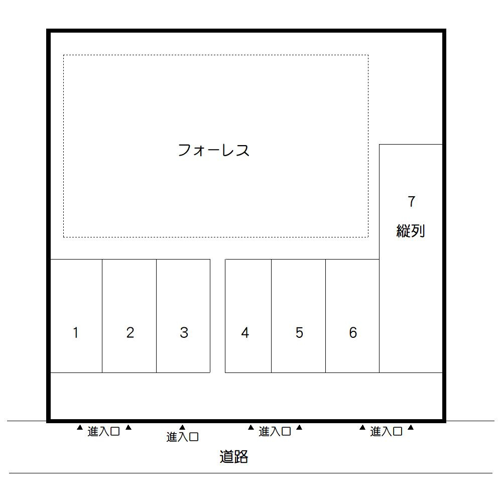 フォーレスの区画図