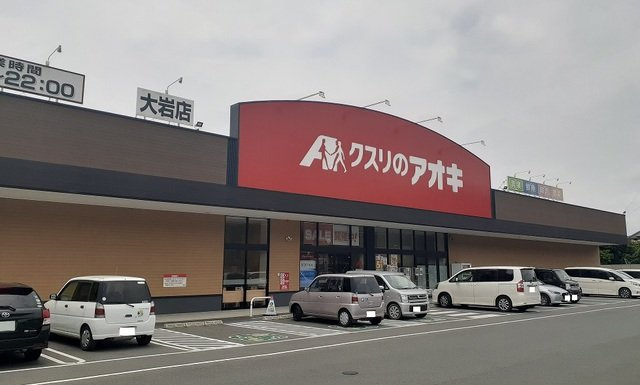 エーエスコート　グレイスの周辺|クスリのアオキまで1300m