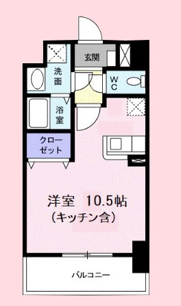 メルヴェーユ　の間取り