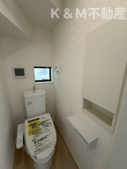 クレイドルガーデン柏市花野井第１０　１号棟のトイレ|シンプルで使いやすいトイレです