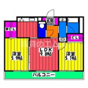 【間取り】 | Ｑｕｉｎｔｅｔ　Ｍｉｎａｍｉ　Ｆｕｋｕｏｋａの間取り