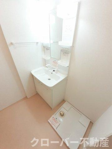 ノース　テールＢの洗面所