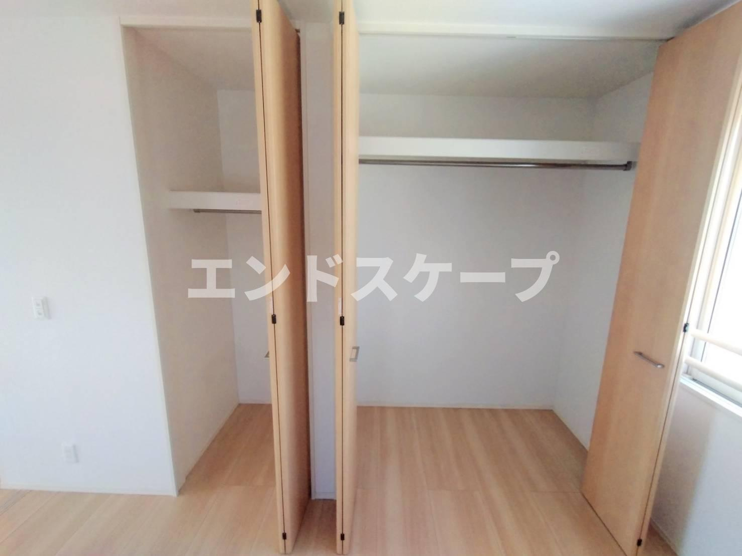 サンモール新堀の収納|高崎、前橋のお部屋探しはエンドスケープまで！お客様の理想お聞かせ下さい♪