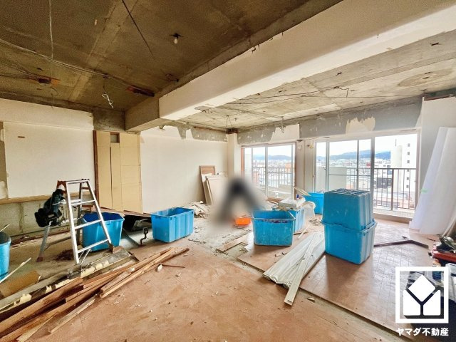 マイプラザ塔南の居間・リビング|3月6日　現地写真更新