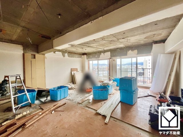 マイプラザ塔南の居間・リビング|3月6日　現地写真更新