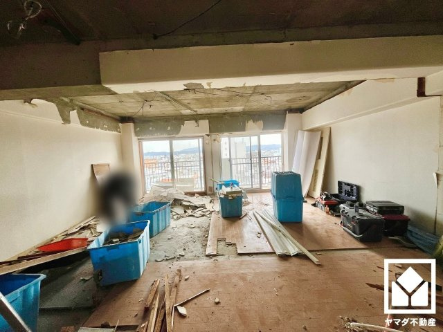 マイプラザ塔南の居間・リビング|3月6日　現地写真更新