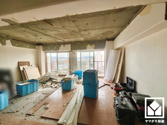 マイプラザ塔南の居間・リビング|3月6日　現地写真更新