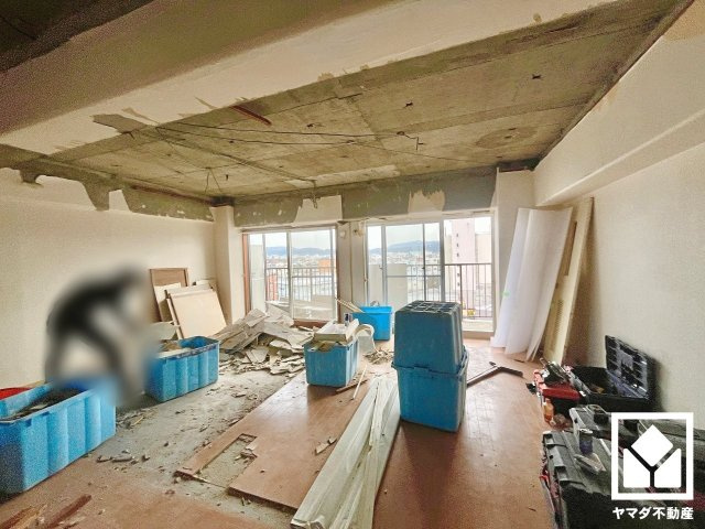 マイプラザ塔南の居間・リビング|3月6日　現地写真更新