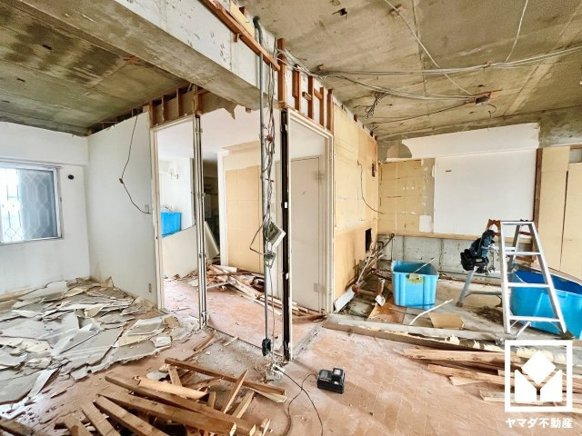 マイプラザ塔南の居間・リビング|3月6日　現地写真更新