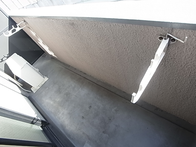 神戸市東灘区青木５丁目の賃貸マンションのバルコニー