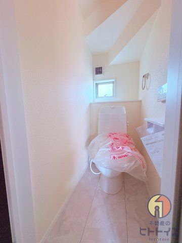 新築建売】筑後市大字長浜のトイレ