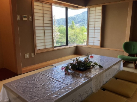 岡崎庵の内装