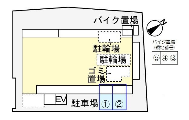 リバティーズＳＡＧＡ．Ⅱの区画図