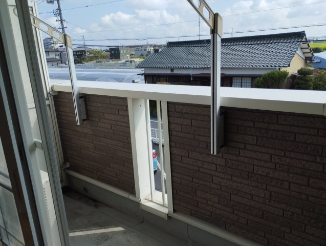 エキスポパレスのバルコニー